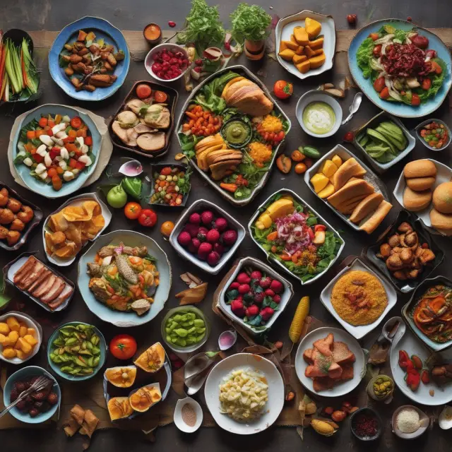 Basket filled with essential food items, symbolizing zero-rated goods