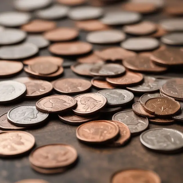 Two players engaging in the game of matching pennies, representing finite economic resources and competitive outcomes.