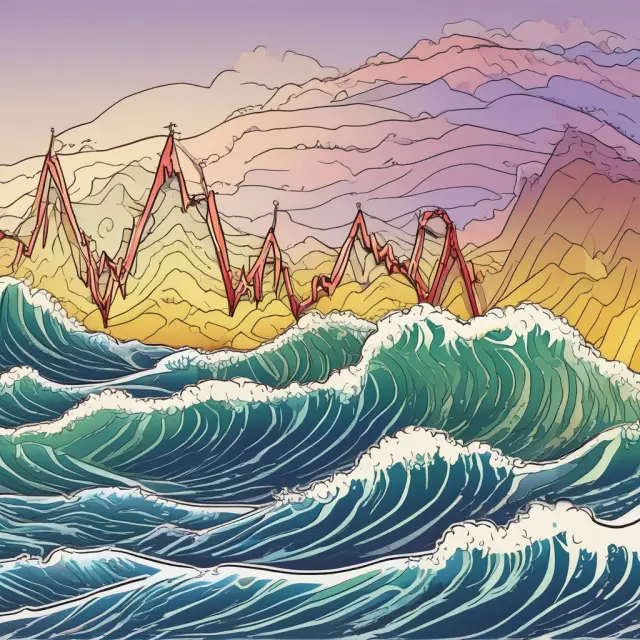 A Zig Zag indicator chart illustrates the interaction between price levels and trend lines, highlighting the importance of identifying support and resistance in financial markets.