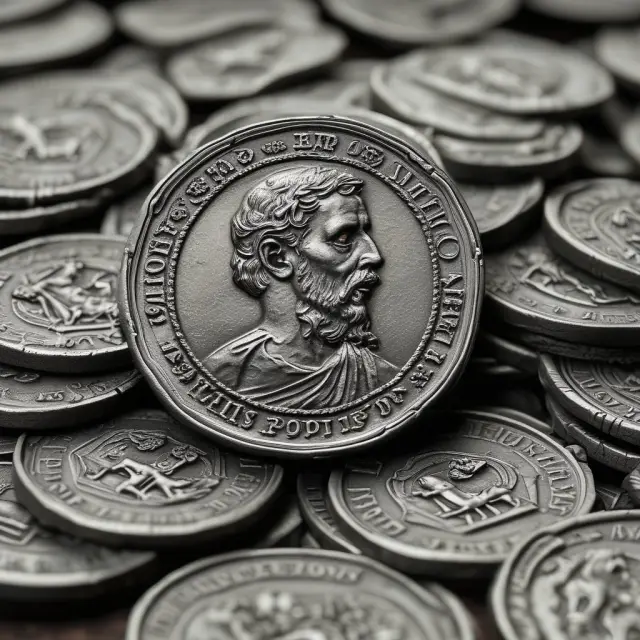 An image of zombie debts depicted as ancient coins reemerging from the depths of a financial sea, symbolizing their unexpected appearance and potential impact on investors.