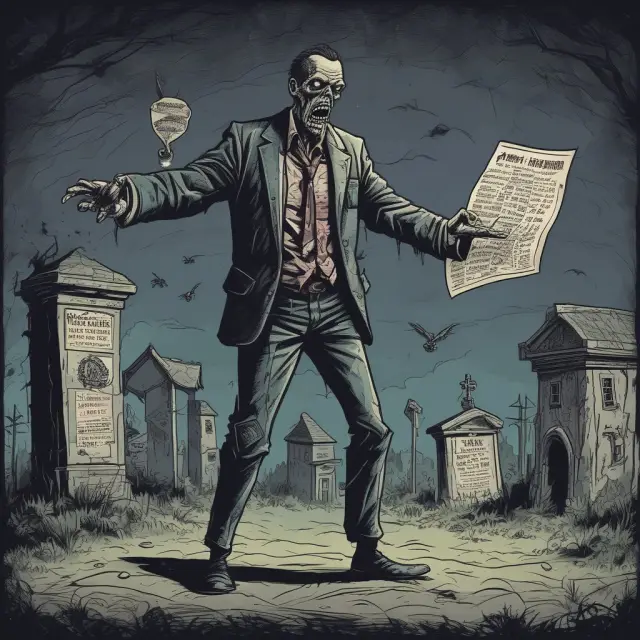 Lender discards foreclosed title deed, causing it to resurrect as a zombie title in the financial underworld