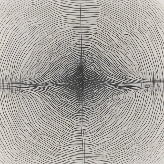 Image of delta walking on waves representing the gamma curve, illustrating their dynamic interaction