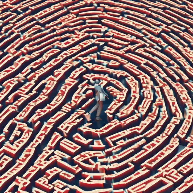 A trader skillfully navigating through a labyrinth of significant support zones, illustrating increased interest and potential for profitable opportunities in various securities.