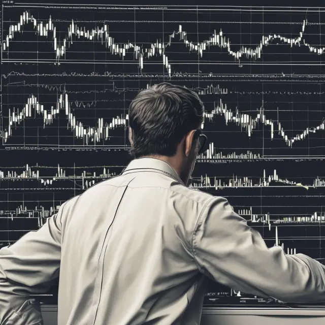 Trader analyzing price trends using advanced charting software with Bollinger Bands, Keltner Channels, and Donchian Channels to identify zones of support