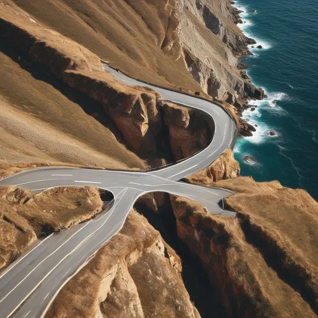 Two distinct paths signifying opposing negotiation stances in a negative bargaining zone