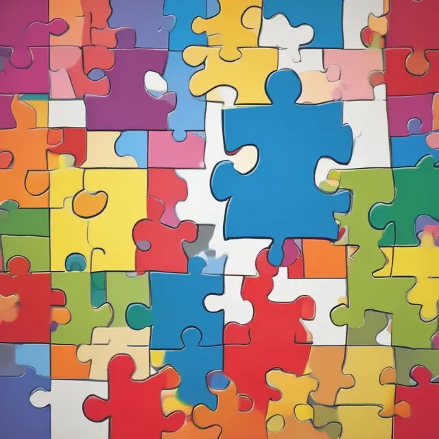 Negotiators finding common ground: Two puzzle pieces interlocking, symbolizing the Zone of Possible Agreement (ZOPA)
