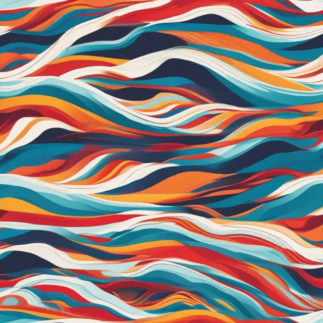Waves of z-scores flowing in healthcare, education, and business industries