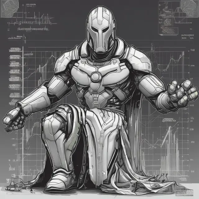 Guards made from z-score charts protectively watching over investment data and range preferences