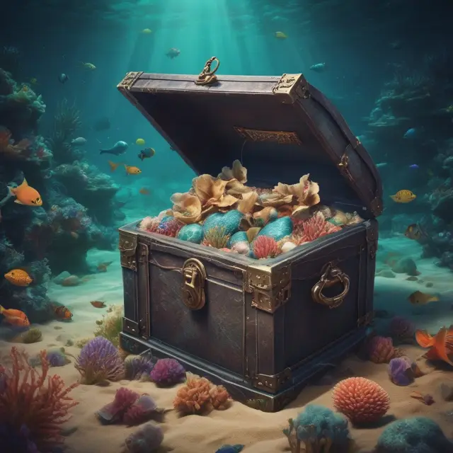 Z Tranche as a hidden treasure underwater, waiting for all senior CMO tranches to mature before it reveals cash flows